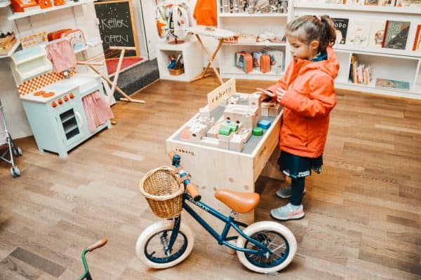 Empfehlenswerter Kinderladen in Bern mit Kindern - Bilboquet