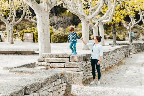 Familienausflug zum Pont du Gard Frankreich mit Kindern