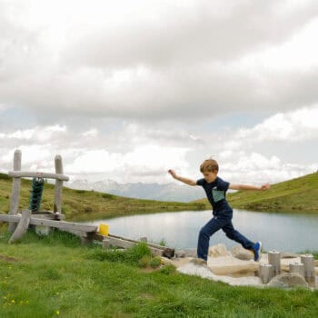 Familienwanderung Osttirol - Kindermeile am Golzentipp - Wandern mit Kindern in Osttirol