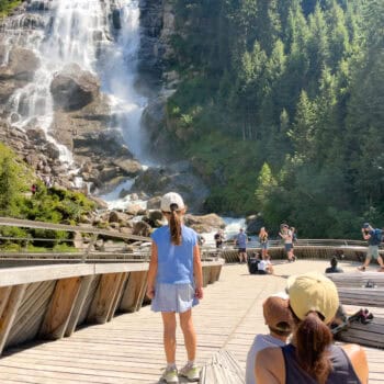 Wasserfall in Tirol mit Kindern besuchen